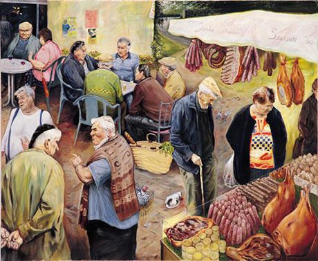 Requista's market - A collection of some of my favoured characters met over several visits to this little town, capital of the European sheep industry. 