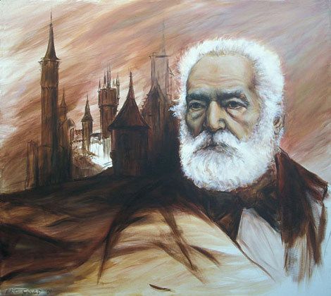 Victor Hugo - This has been presented to the Mairie du 6em, Lyon, France, at the opening of Eric's exhibition in their salons in 2006.
