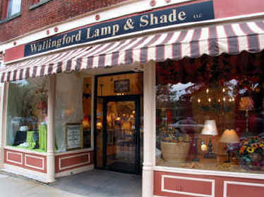 The front of WALLINGFORD LAMP & SHADE, LLC store