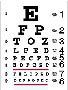 eye exam chart