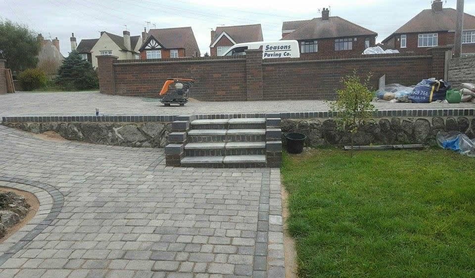 Patio paving
