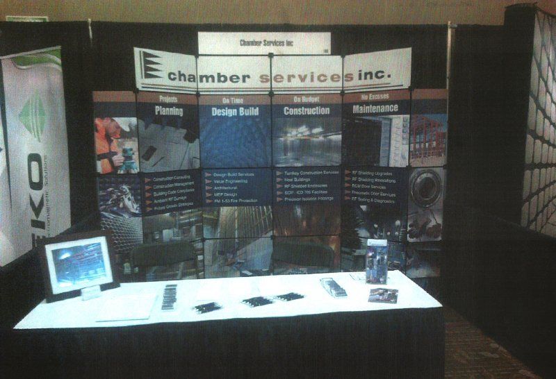large sign display in use