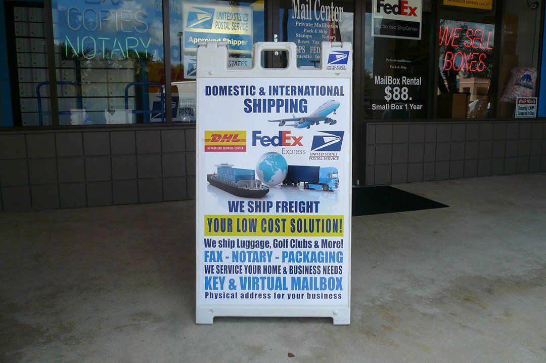 Display in real setting