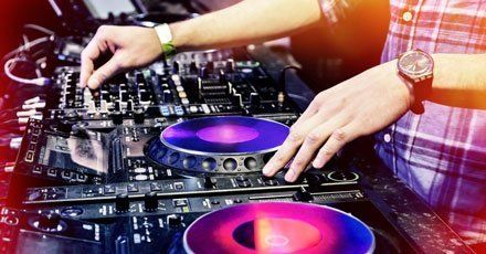 DJ console