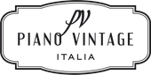 PIANO VINTAGE PIANOFORTI STEINWAY-LOGO