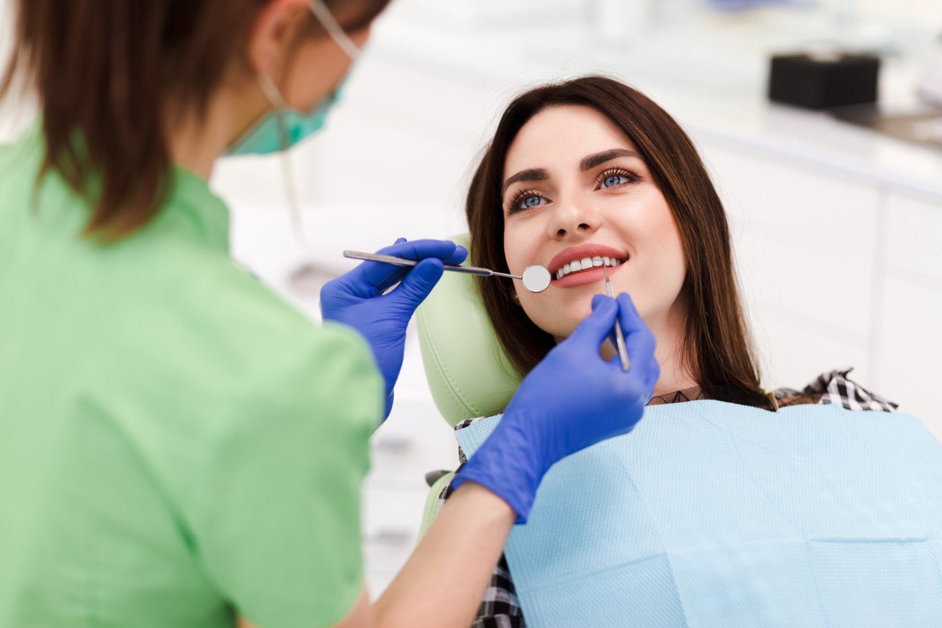 Tooth Examination — Asheville, NC — Asheville Aesthetic Dental Partners