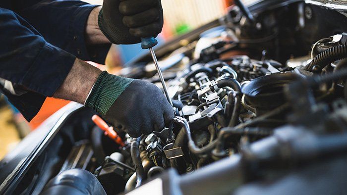 Mechanical Work — Mechanic Doing Car Service in Harrisburg, PA
