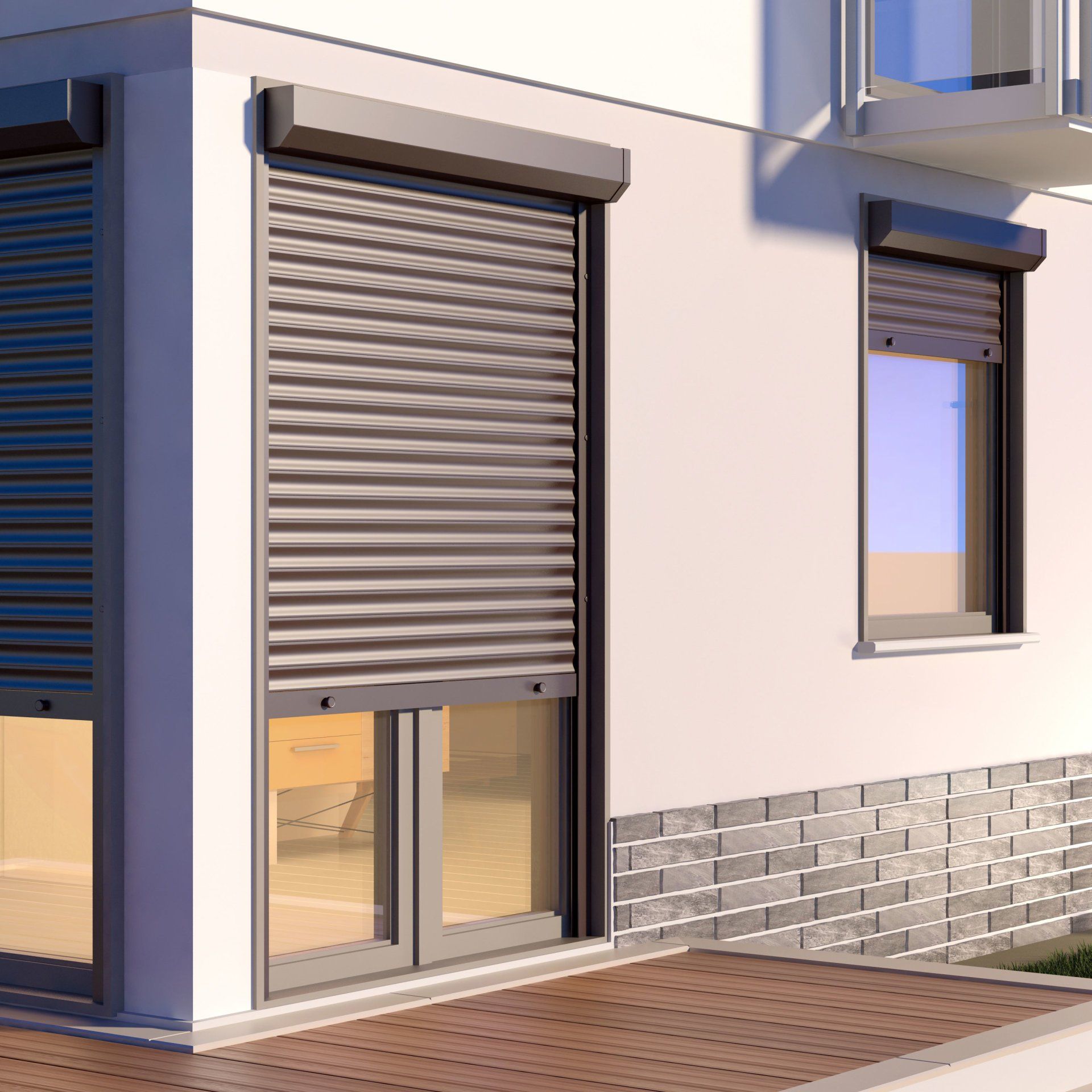 A Residential Security Shutter — Detroit, MI — Protector Window & Door