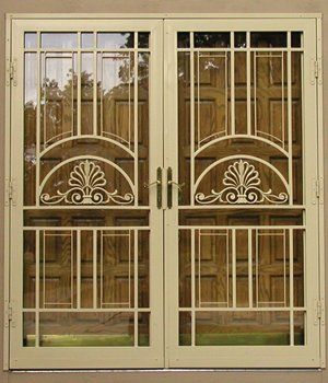 Gold Double Security Door — Detroit, MI — Protector Window & Door Gold Double Security Door — Detroit, MI — Protector Window & Door