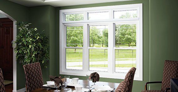 Green Painted Kitchen — Detroit, MI — Protector Window & Door Green Painted Kitchen — Detroit, MI — Protector Window & Door
