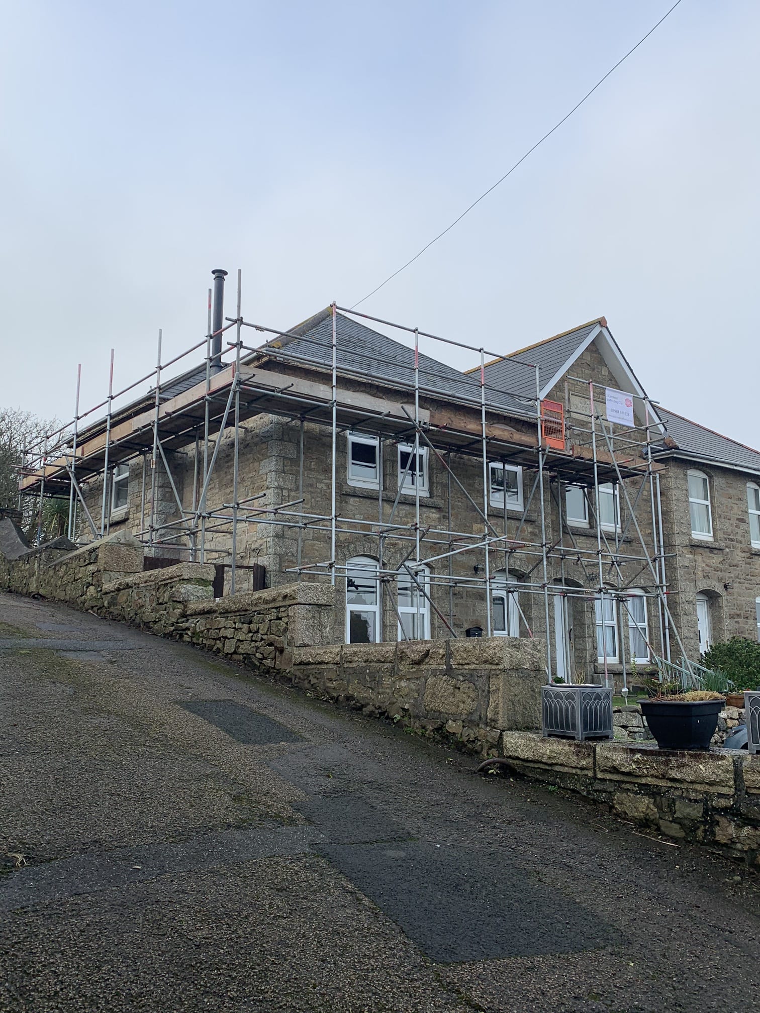 Scaffold building