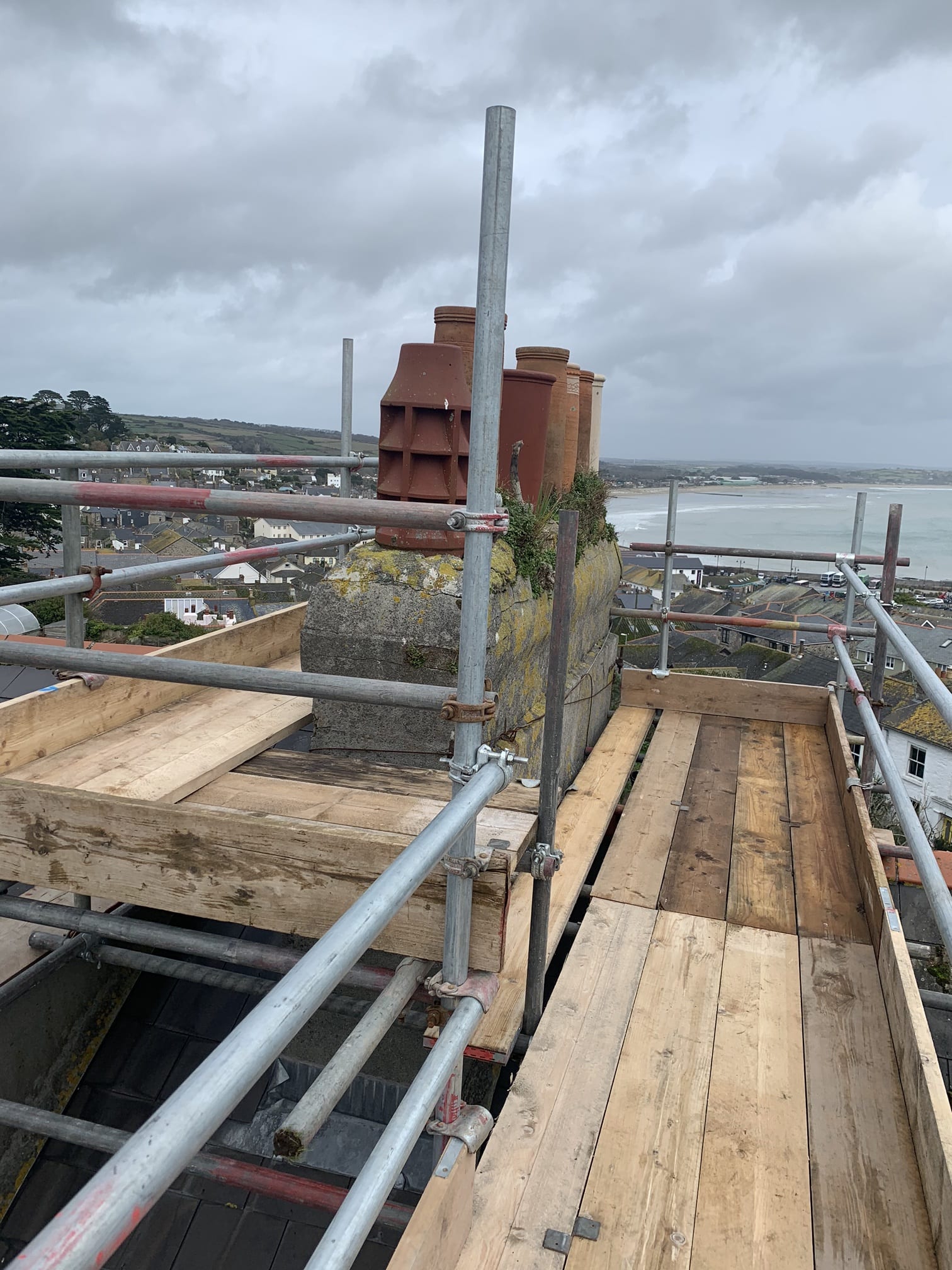 New Building Scaffolding