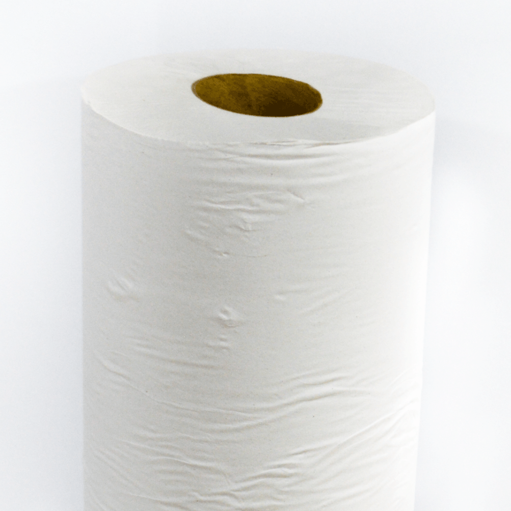 Fotografia Rollo de papel textil blanco