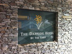 Lakeland Black Slate signage with gold leaf lettering Lakeland Black Slate signage with gold leaf lettering
