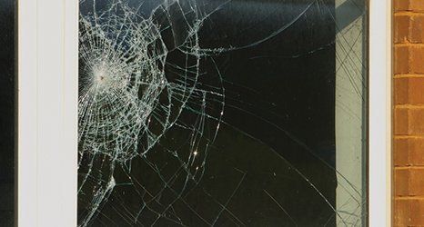 broken window