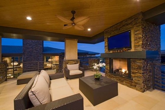 Dining with fire place -  Chimney Cleaning in Chesapeake, VA