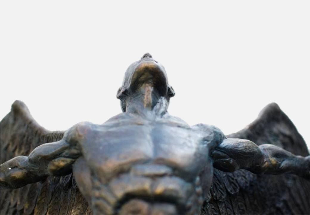 Leap of faith bust
