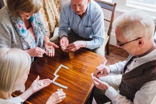 Elderly Playing - Residential Care Home in San Ramon, CA Elderly Playing - Residential Care Home in San Ramon, CA