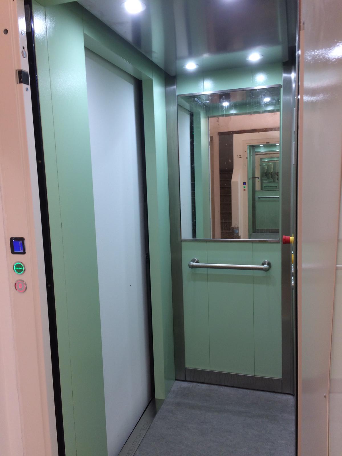 cabina verde