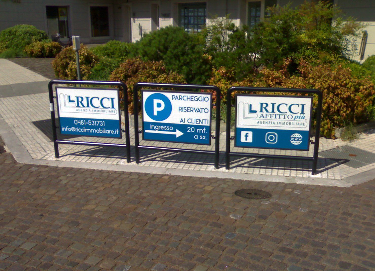 transenne stradali personalizzate
