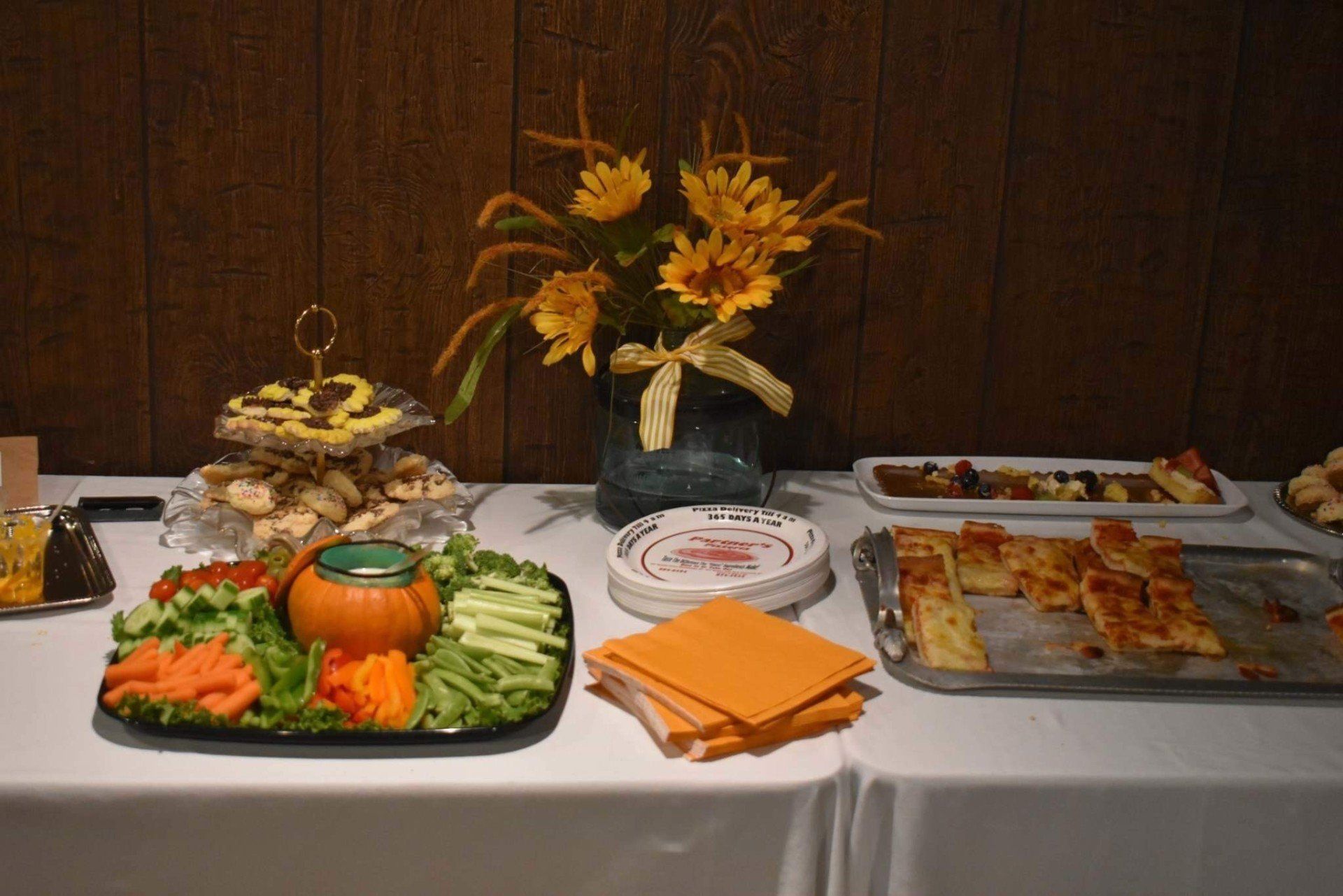 table of food