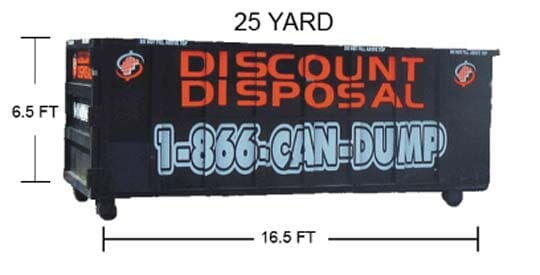 25 Yard Discount Disposal Container - Trash Containers in Johnston, RI