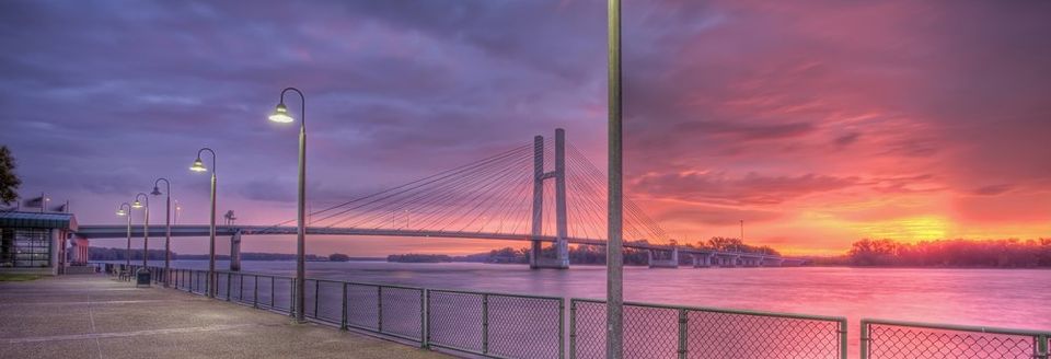Mississippi River at dawn