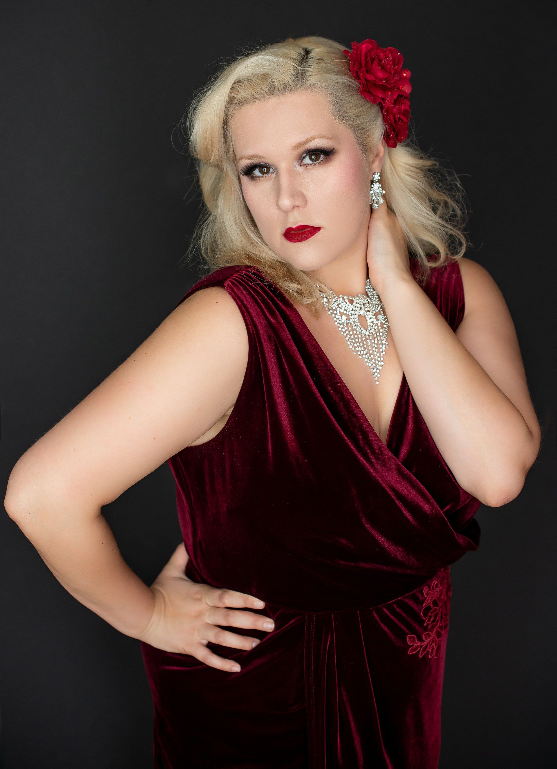 Professional Portrait Photography | Stacey Naglie Toronto | Woman in red dress