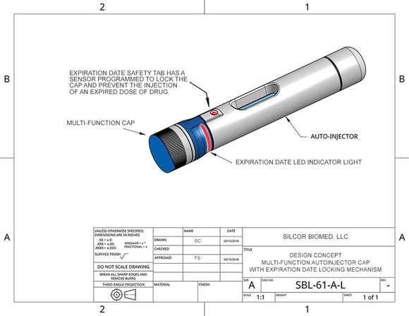 Neocap design with expiration date locking mechanism