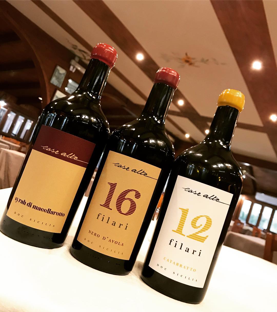 Bottiglie id vino rosso