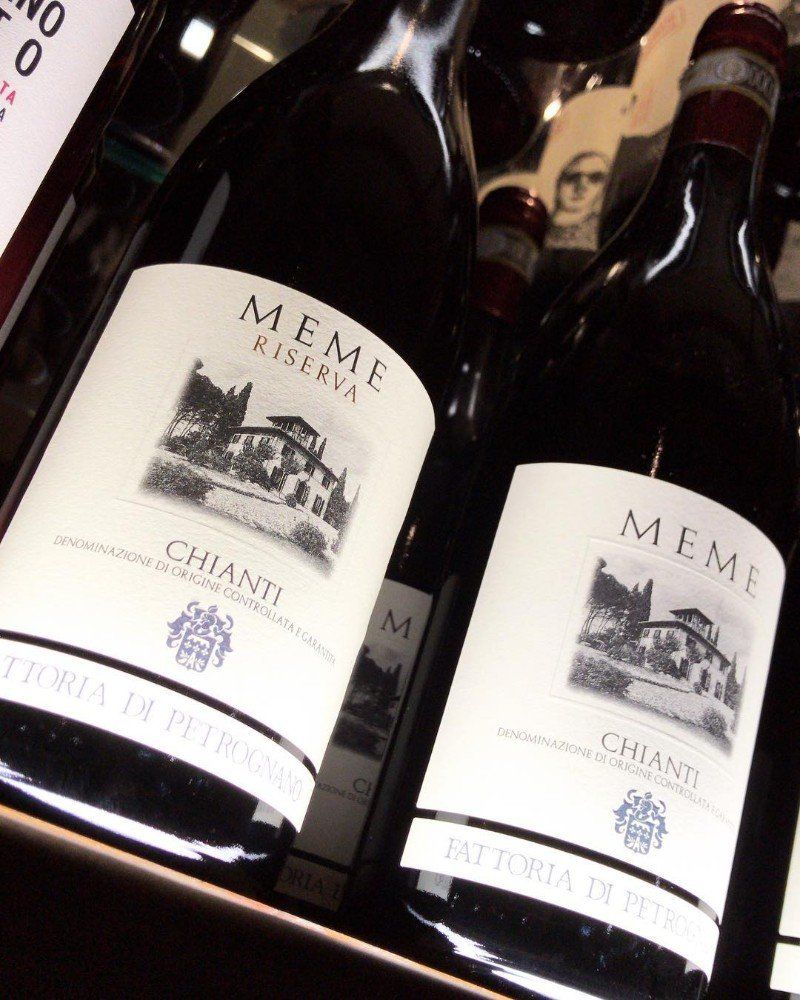 Bottiglie di vino rosso - Chianti