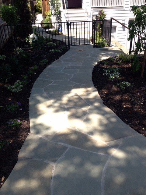 rock walk way