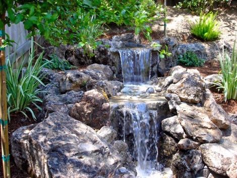 Water Elements - two drop Water fall