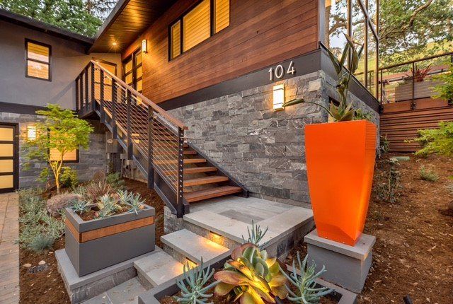 stone patio