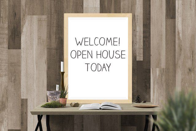 Open House sign