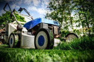 tractor in a farm field