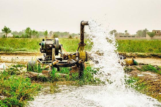 Water Flushing Out of a Tube Well — Phoenix, AZ — Bloomquist Pump Service Water Flushing Out of a Tube Well — Phoenix, AZ — Bloomquist Pump Service