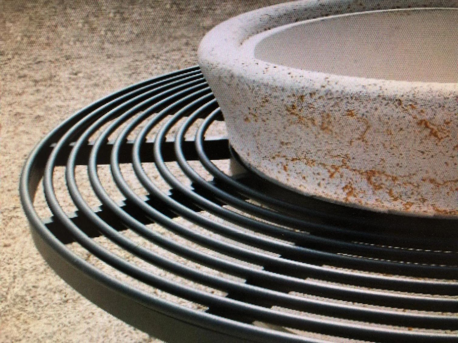 panchine in ferro