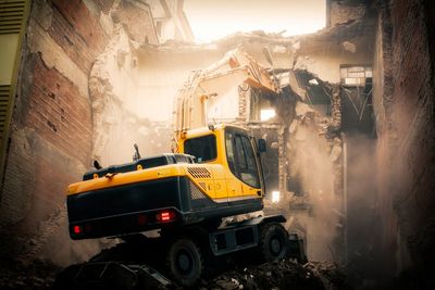 Excavator Demolition Work Machine — Kansas City, KS — REMCO Demolition, LLC Excavator Demolition Work Machine — Kansas City, KS — REMCO Demolition, LLC