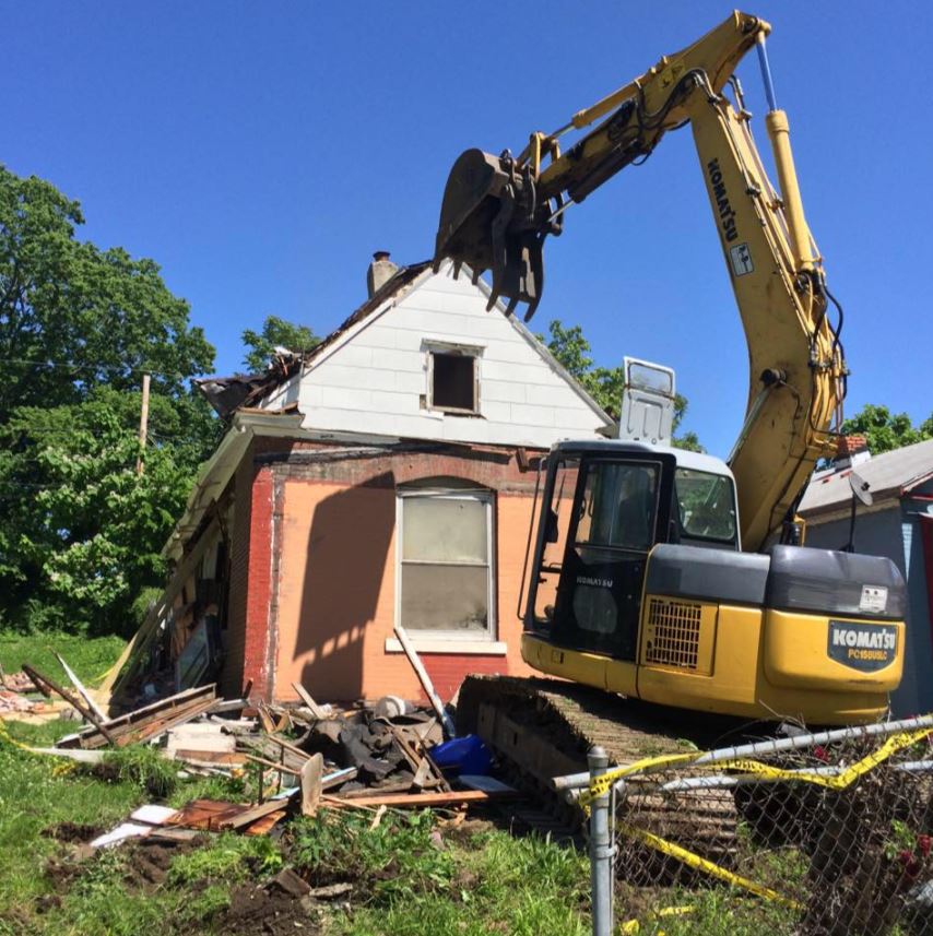 Actual Job Site 2 — Kansas City, KS — REMCO Demolition, LLC