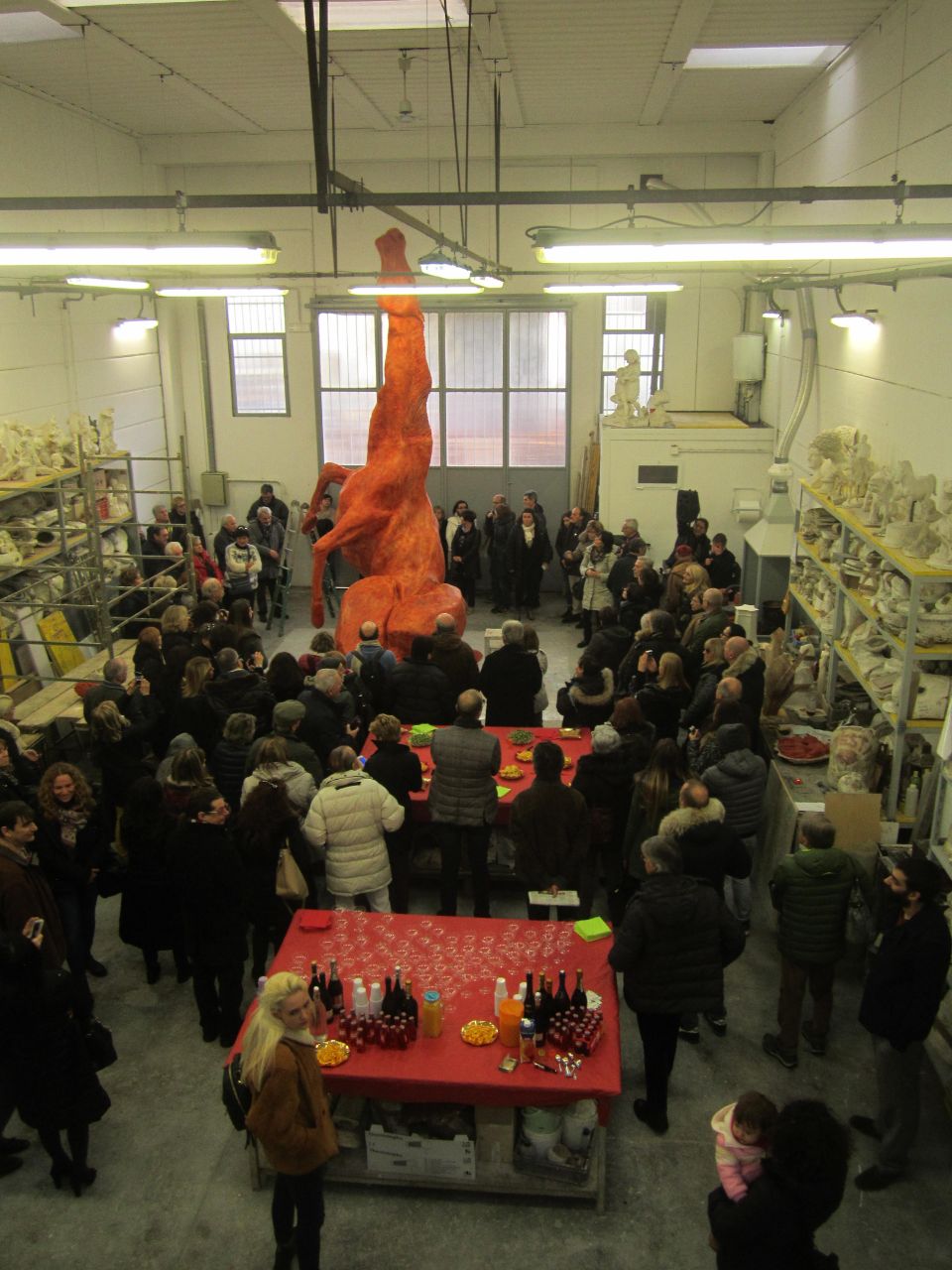 Evento presso la Fonderia d'Arte di Firenze