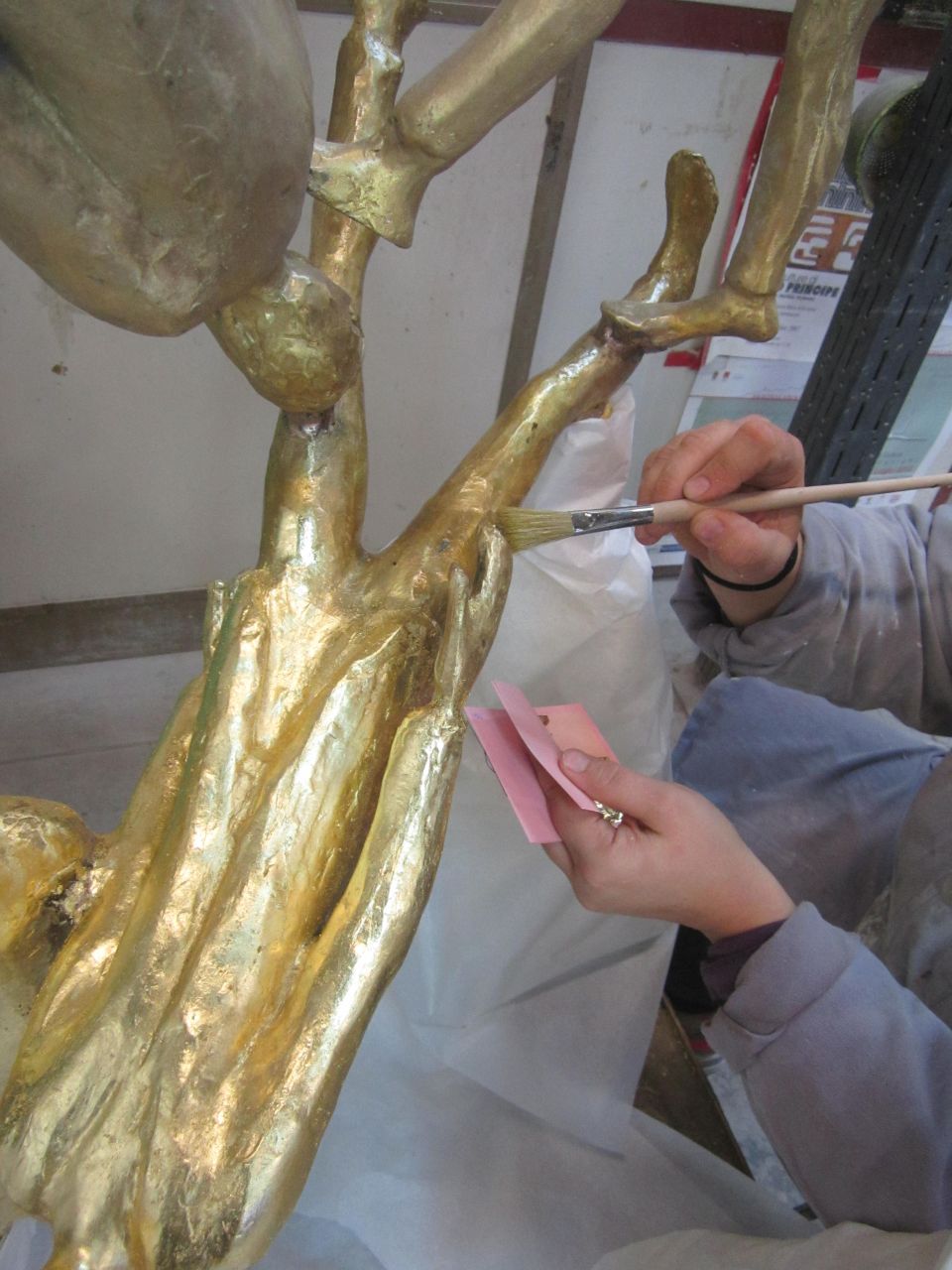 Foglia d'oro - Fonderia d'Arte di Firenze