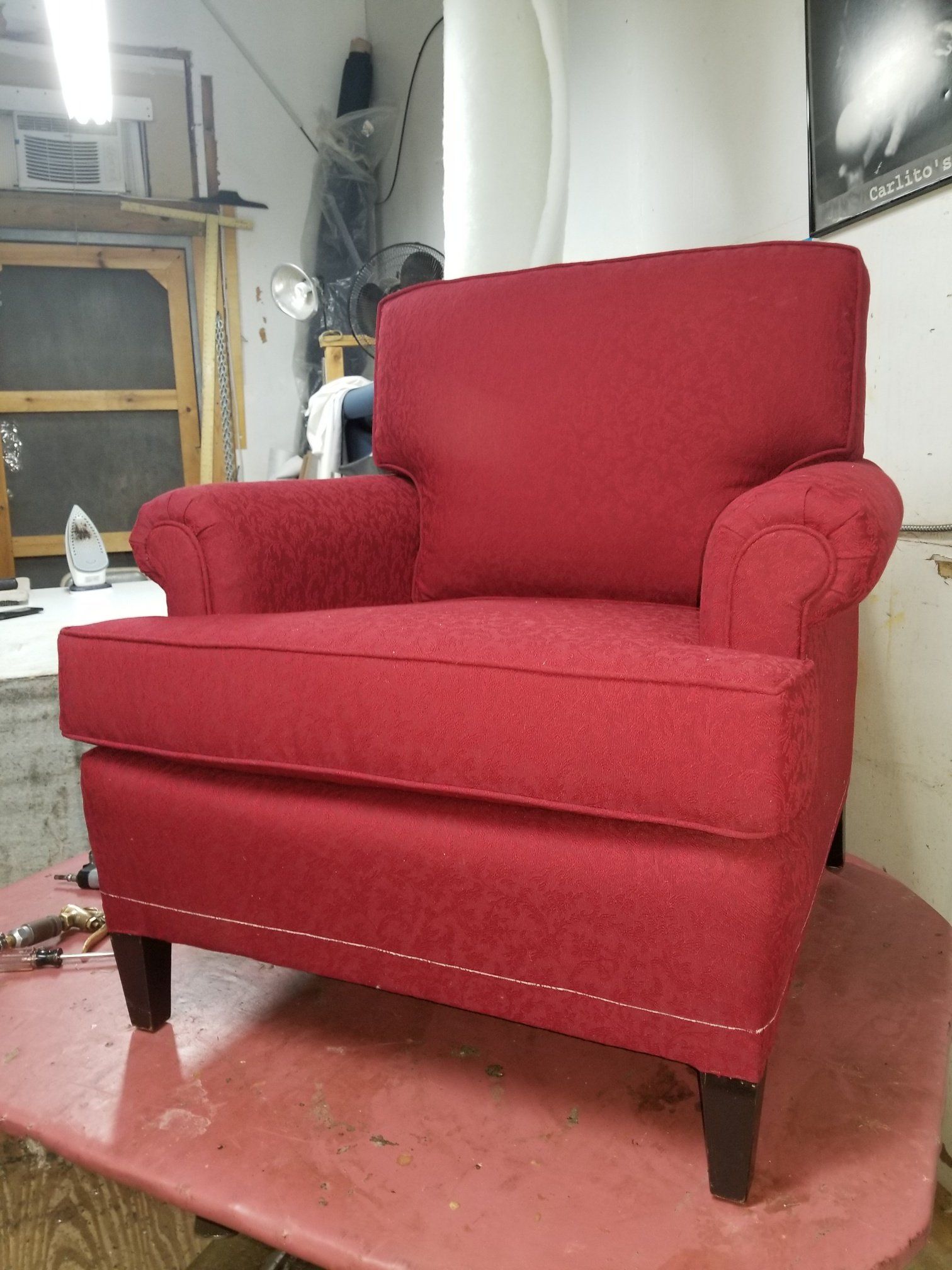 Elegant Pink Sofa — Jersey City, NJ — J. Jammal Upholstery & Decor