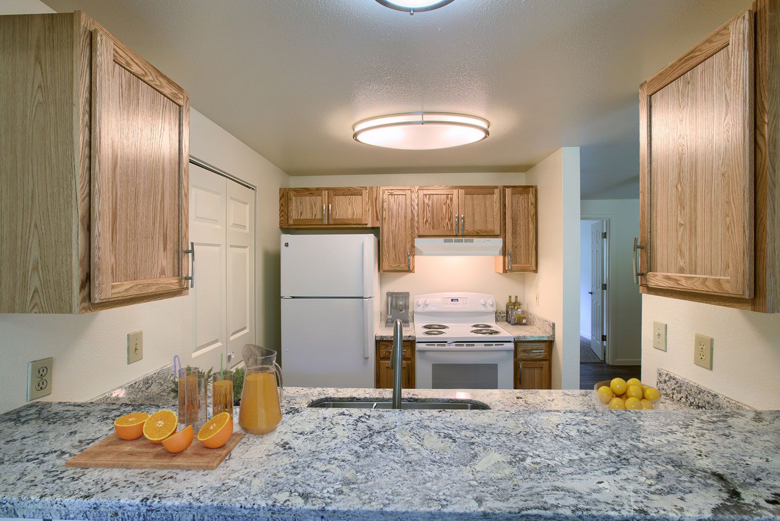 1x1 kitchen - virtually staged