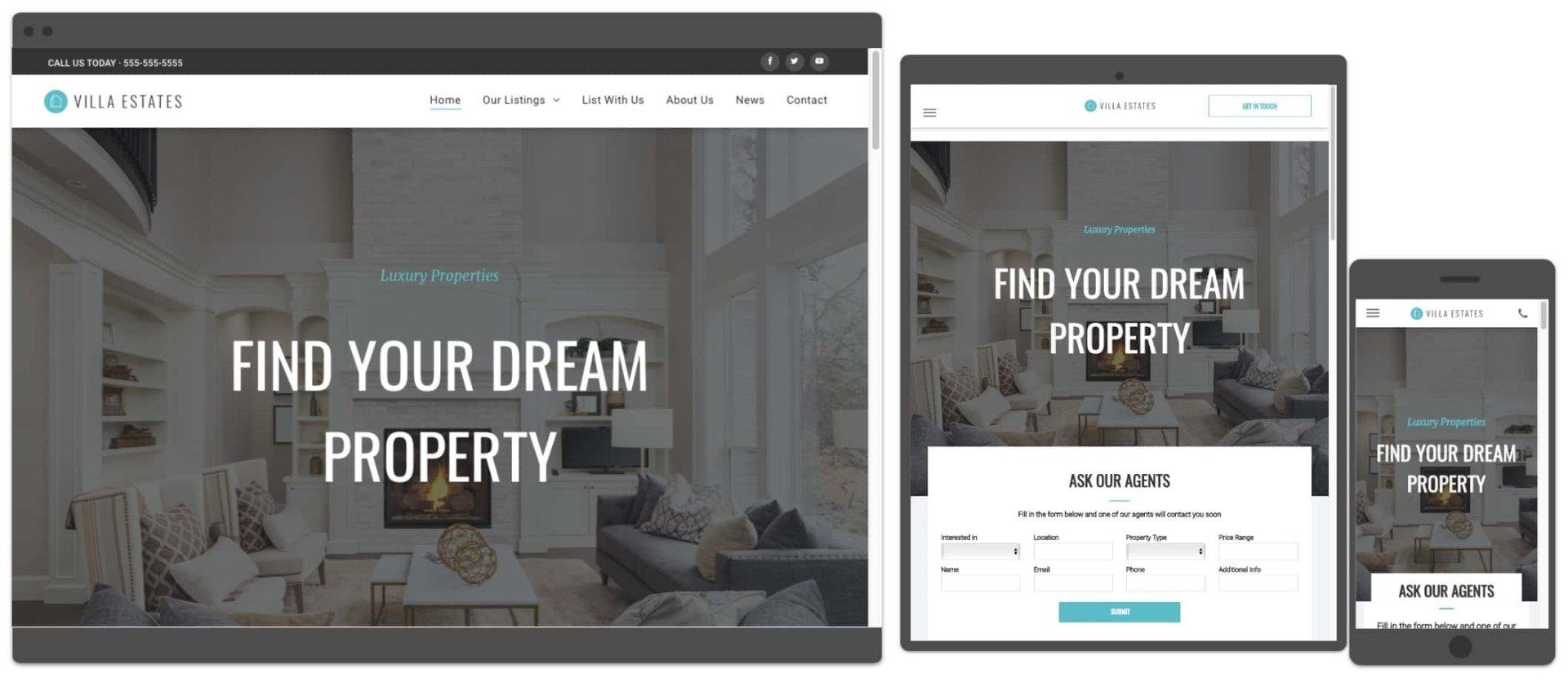 Real Estate Marketing, Real Estate Marketing Agency, Real Estate Website, Real Estate Website Design, Responsive Real Estate Websites, Real Estate Responsive Website
