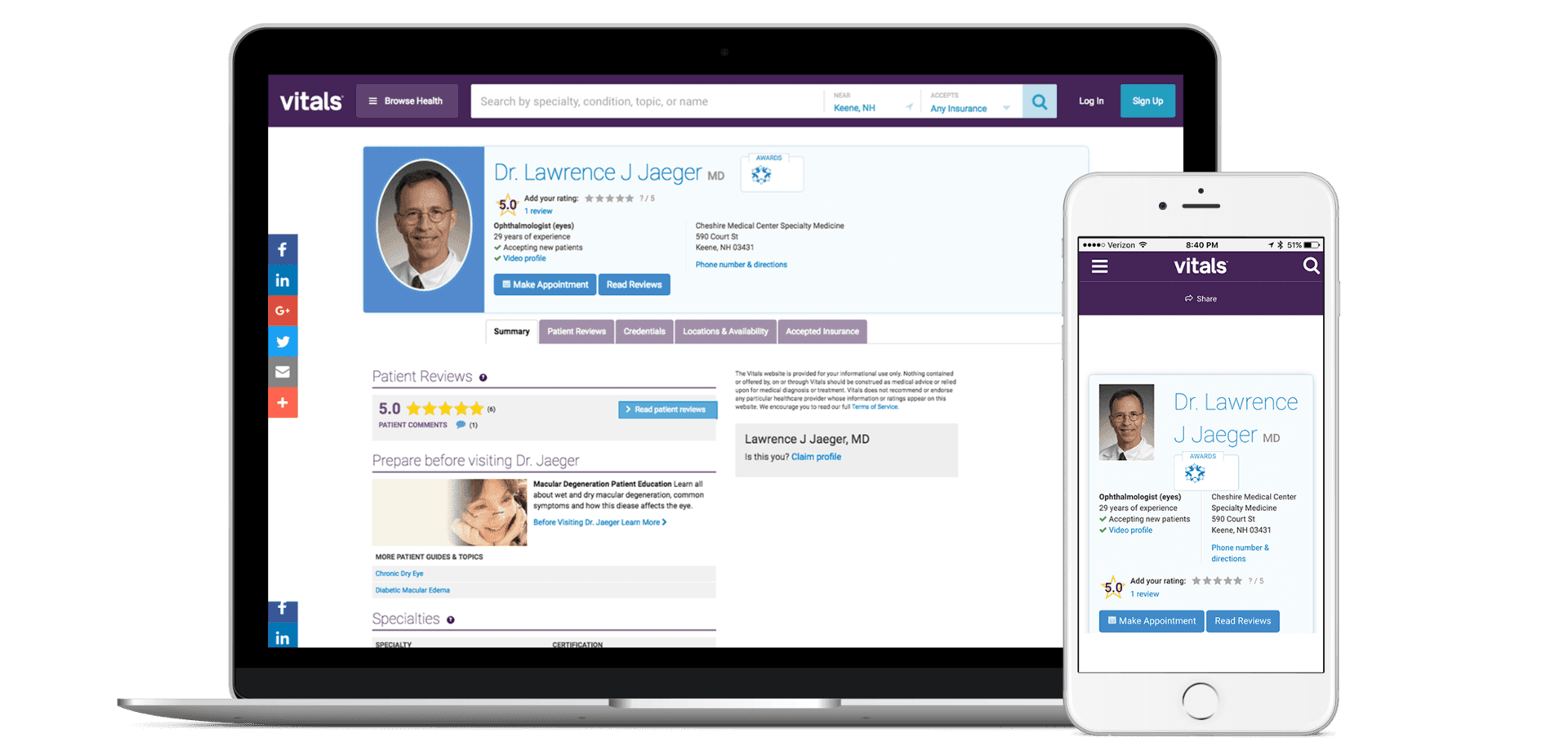 SEO Marketing Healthcare Vitals Agency