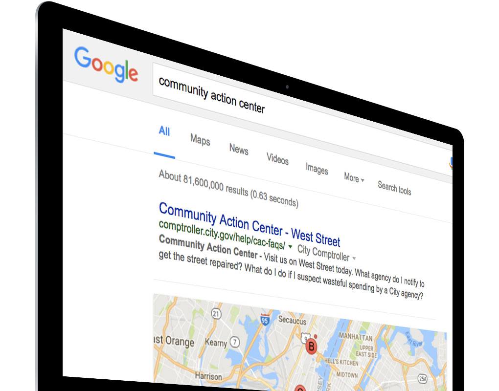 Google Listing Management, Government Services Google Listing