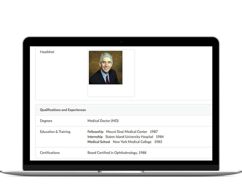 Healthcare Marketing, Showcase credentials, attract patients, physician information online, healthcare facilities information online