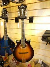 hanging guitar
