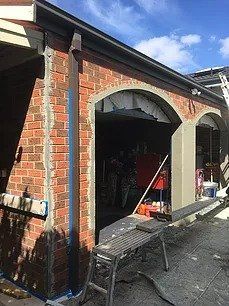 brick garages